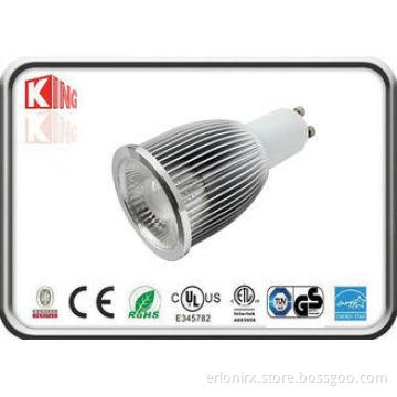 700LM GU10 COB LED Spotlight 7W for plaza , 110V / 220V AC